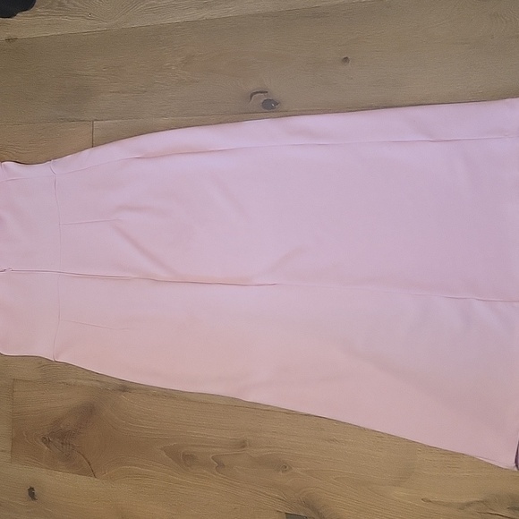 Abercrombie & Fitch Pink Halter Maxi Dress Size XLT - Picture 5 of 8